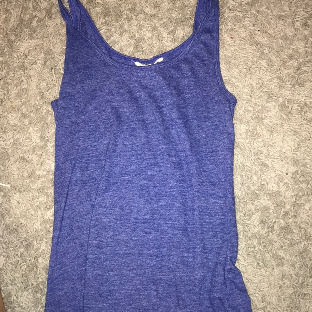 Forever 21 dark blue tank top